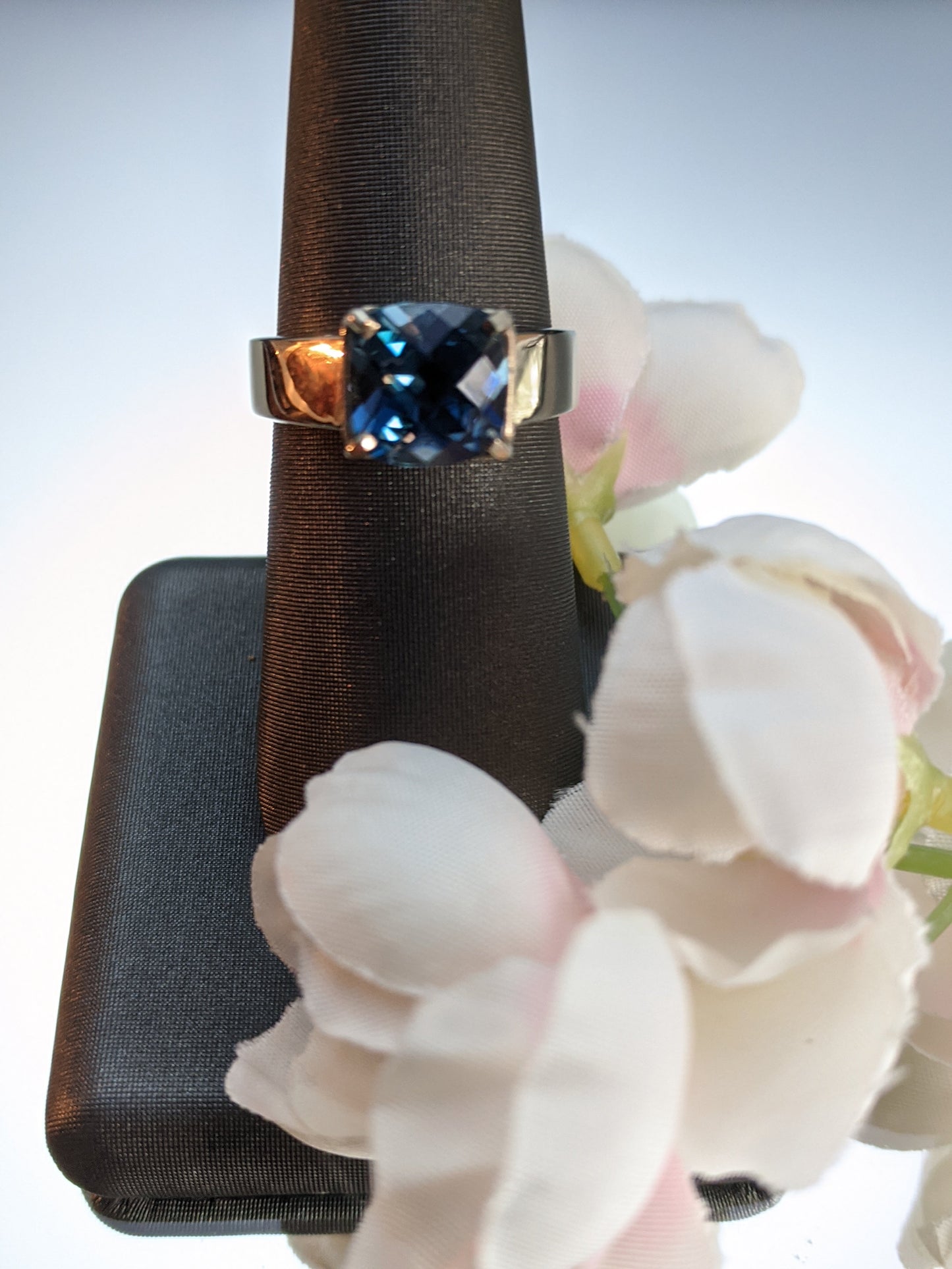 Simply Stunning Blue Topaz Ring