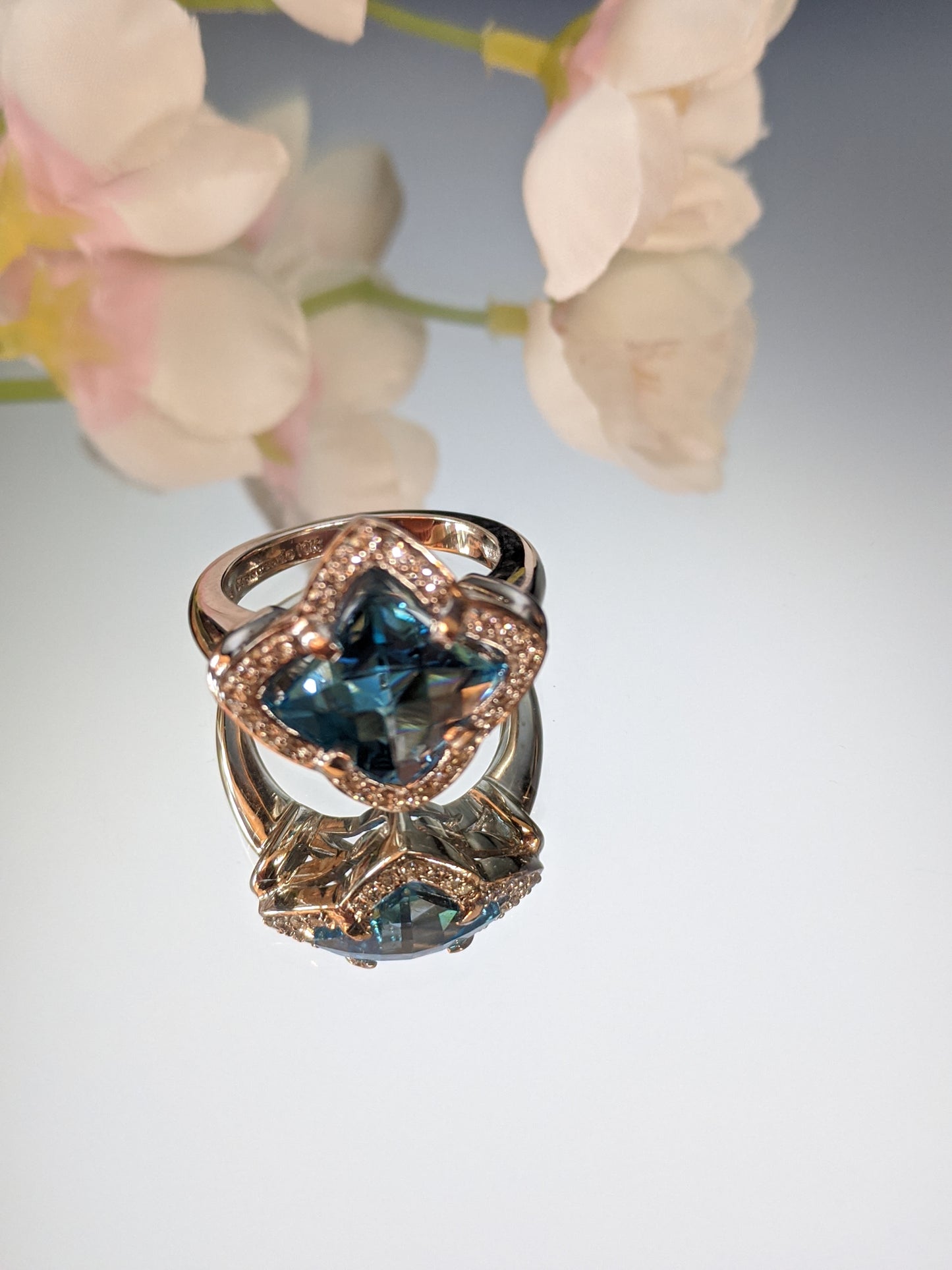 London Blue Topaz Ring