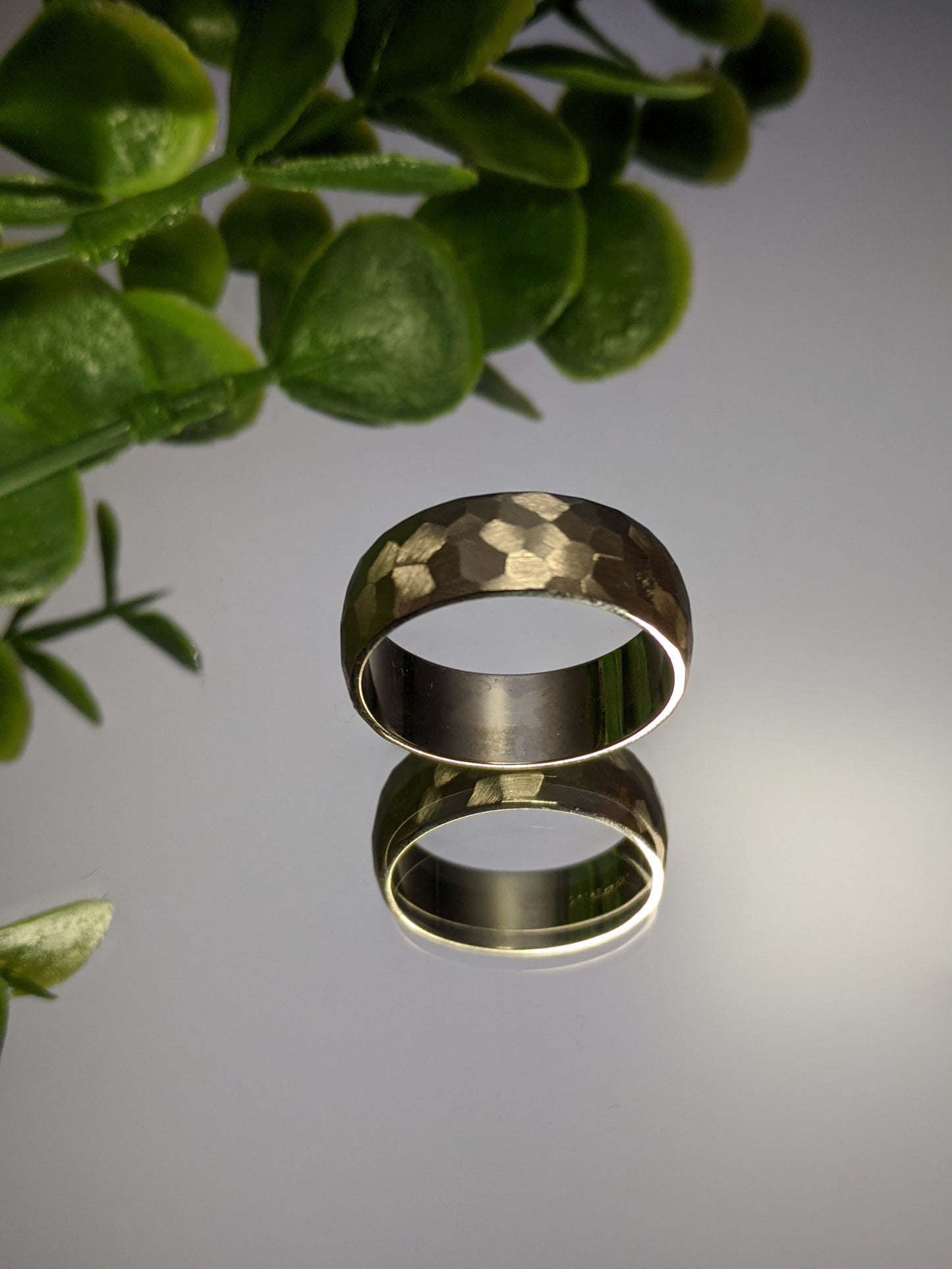Gun Metal Ring